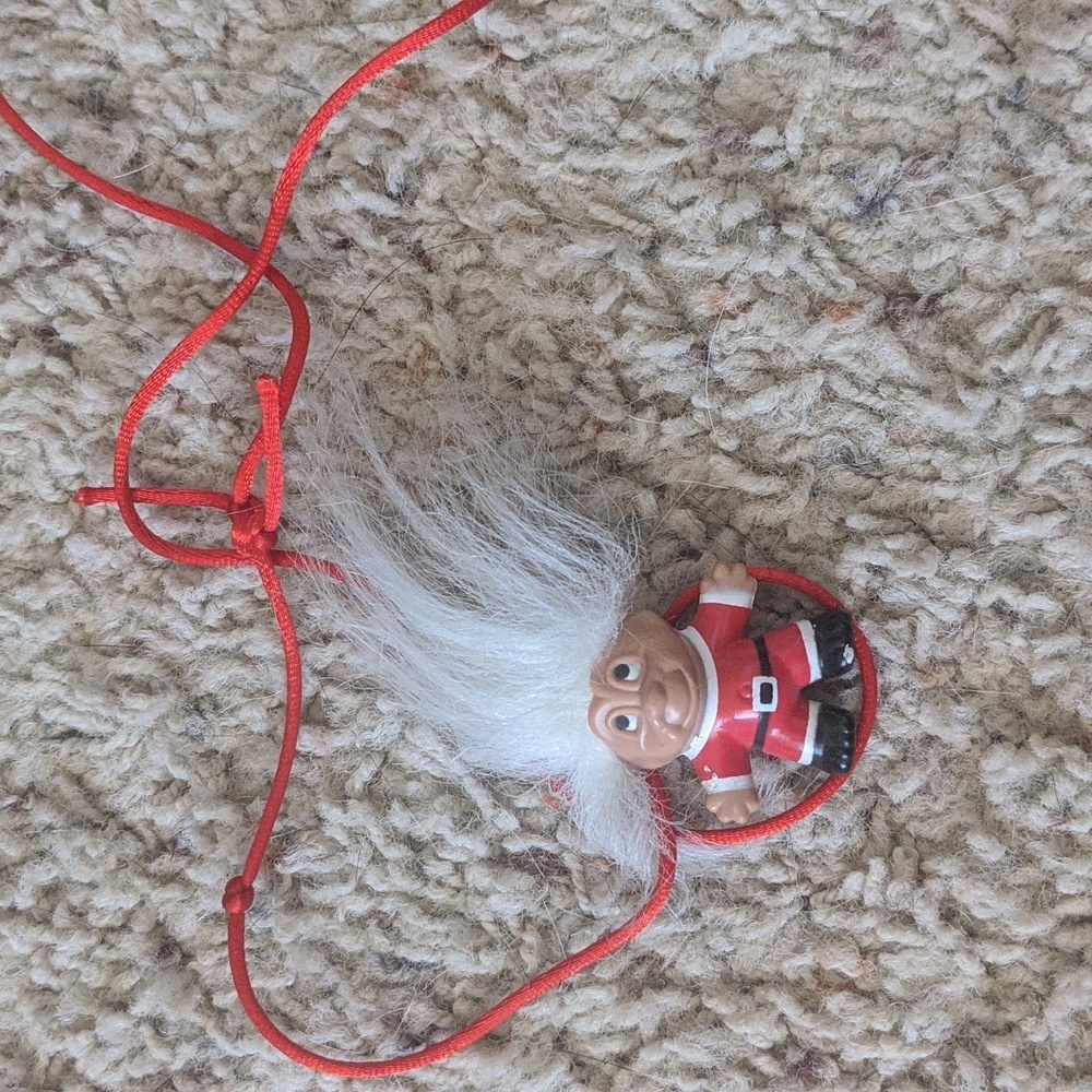 Tolls Doll Santa Neckless